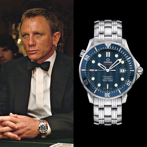 omega seamaster james bond watch.